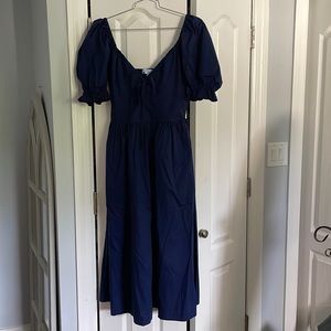NWOT Hill House L, The Ophelia Navy Dress